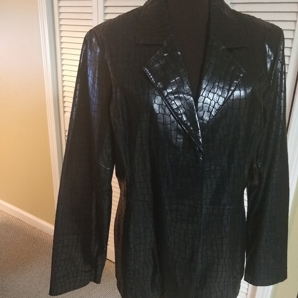 Leather jacket